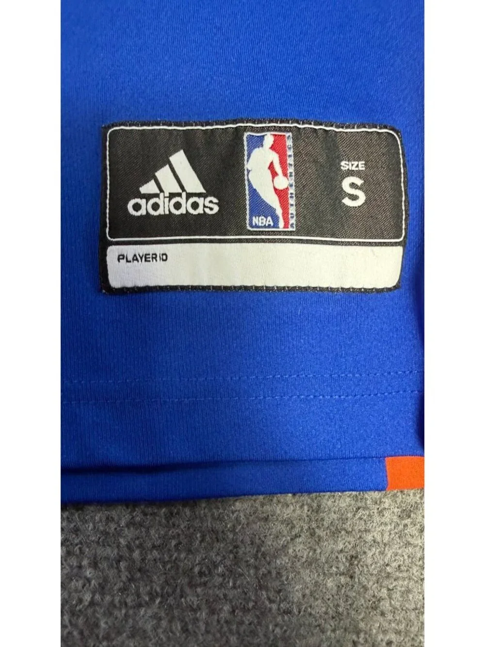 Adidas New York Knicks Carmelo Anthony #7 Blue NBA Player Jersey Size S